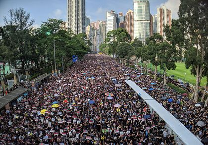 Hong Kong anti-extradition bill protest, by Studio Incendo (CC BY 2.0).