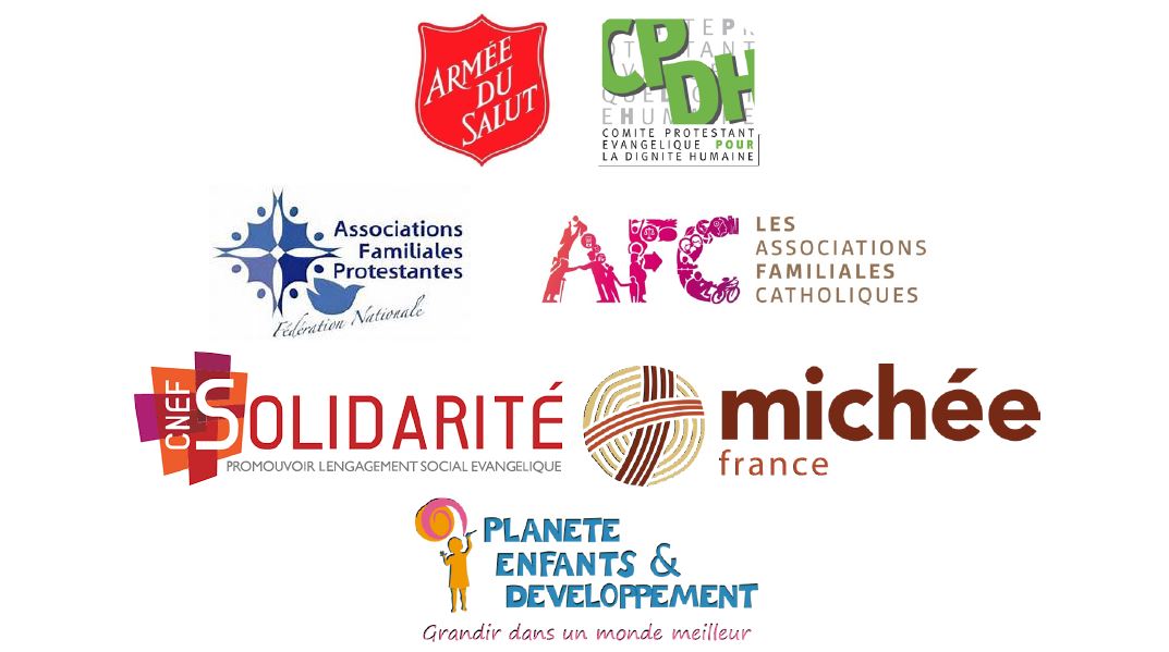 The organisations that have sent the letter to President Emmanuel Macron.