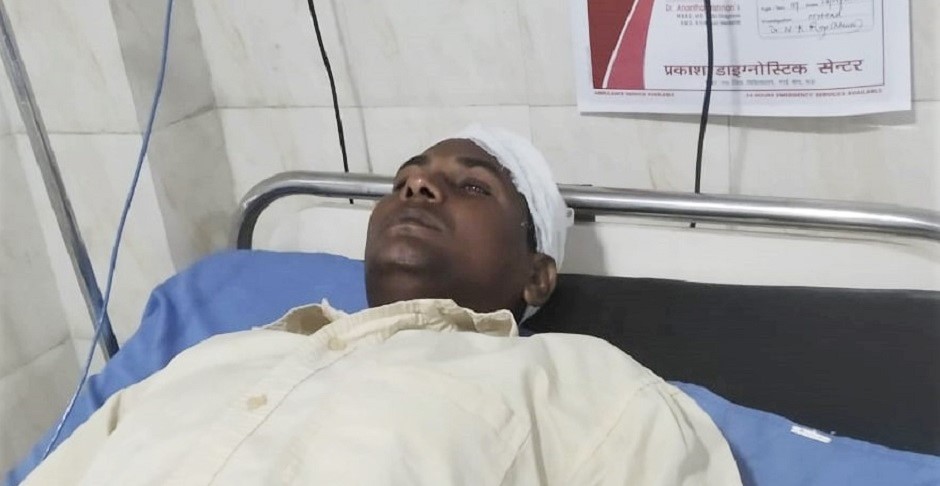 Pastor Dinesh Kumar in private hospital in Mau, Uttar Pradesh, India. / <a target="_blank" href="morningstarnews.org/">Morning Star News</a>,