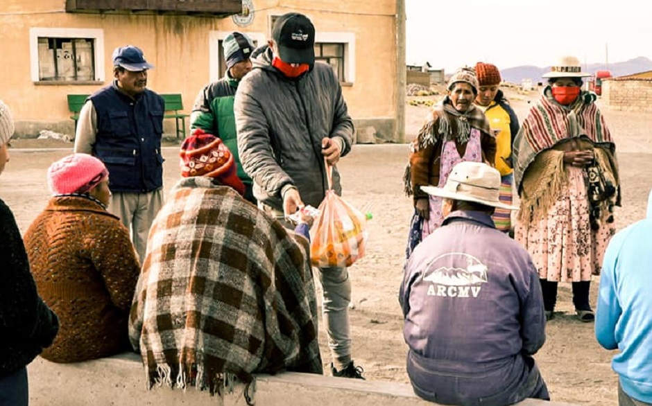 Humanitarian help distributed by a Christian organisation in a rural area of Bolivia, May 2020. / Photo: <a target="_blank" href="https://www.facebook.com/medfundbolivia/">MedFund Bolivia</a>,