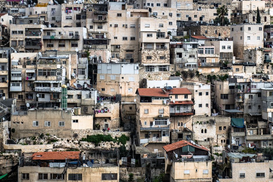 Derech HaShiloah neighborhood, Jerusalem <a target="_blank" href="https://unsplash.com/@timmossholder">Tim Mossholder</a>, Unsplash CC0.,