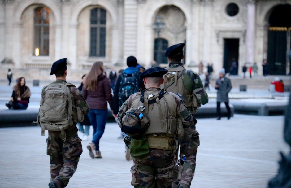 French soldiers patrolling the streets of Paris. This has been a common image in different European capitals following the rise of terrorism. /  <a target="_blank" href="https://unsplash.com/@fabienmaurin">Fabien Maurin</a>, Unsplash CC0.,