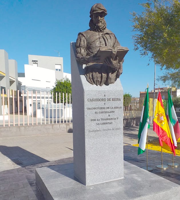 Primer monumento a un reformador inaugurado en España