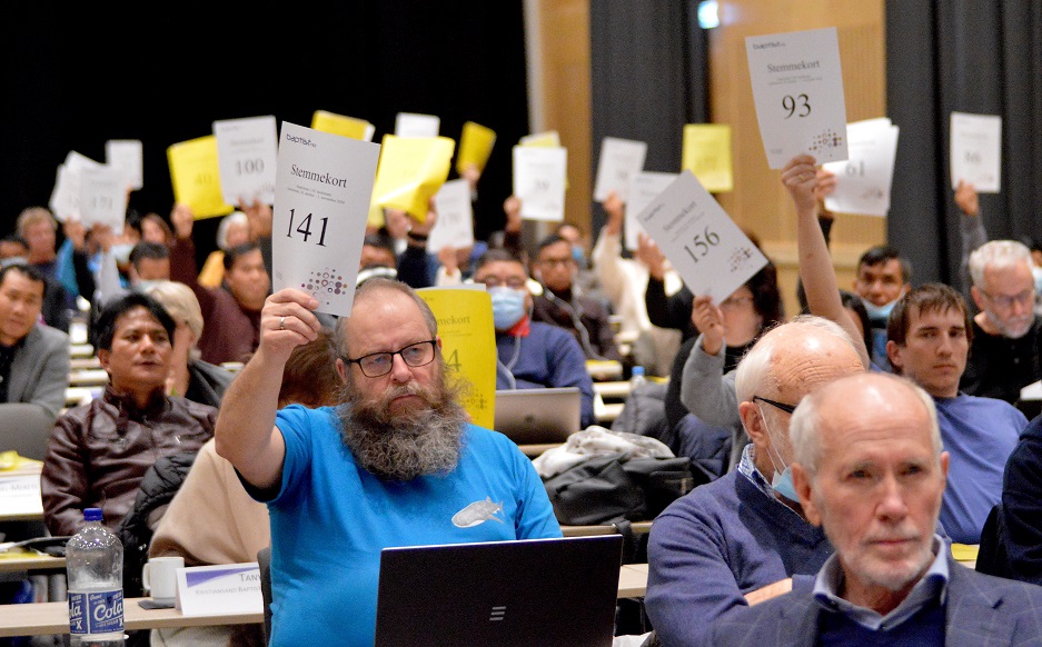 A majority of The Norwegian Baptist Union churches confirmed their conservative view of marriage during their recent annual meeting. / Photo: Stein Gudvangen, <a target="_blank" href="https://www.kpk.no/">KPK</a>.,