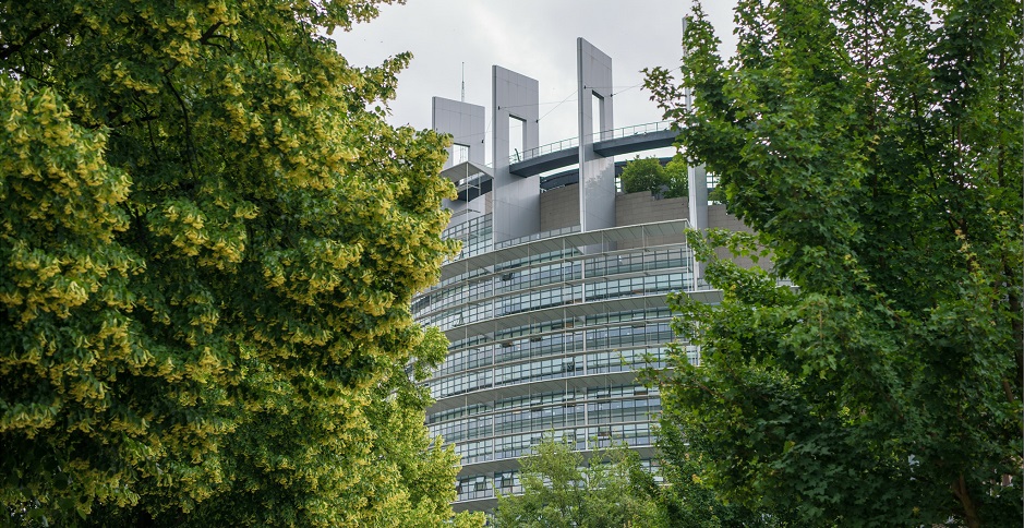Outside view of the European Parliament building in Brussels. / Photo: European Union 2018 - European Parliament,
