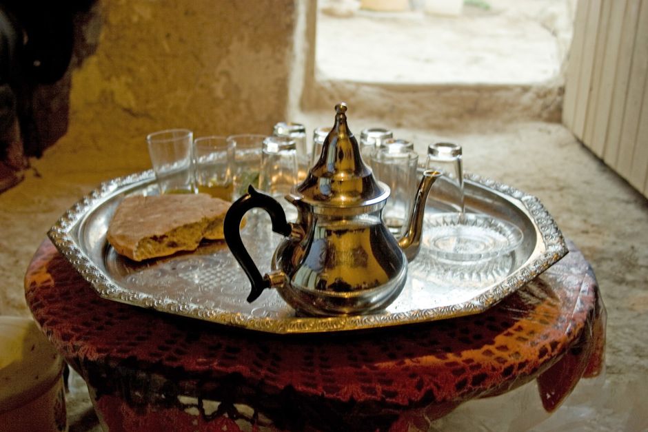 Hospitality is a significant part of the Amazigh culture. / Amy Wenzel. ,