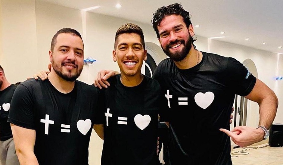The story about the baptism of Brazilian football player Firmino was the most read news article of the year. / Photo: <a target="_blank" href="https://www.instagram.com/roberto_firmino/">Instagram Roberto Firmino</a>.,