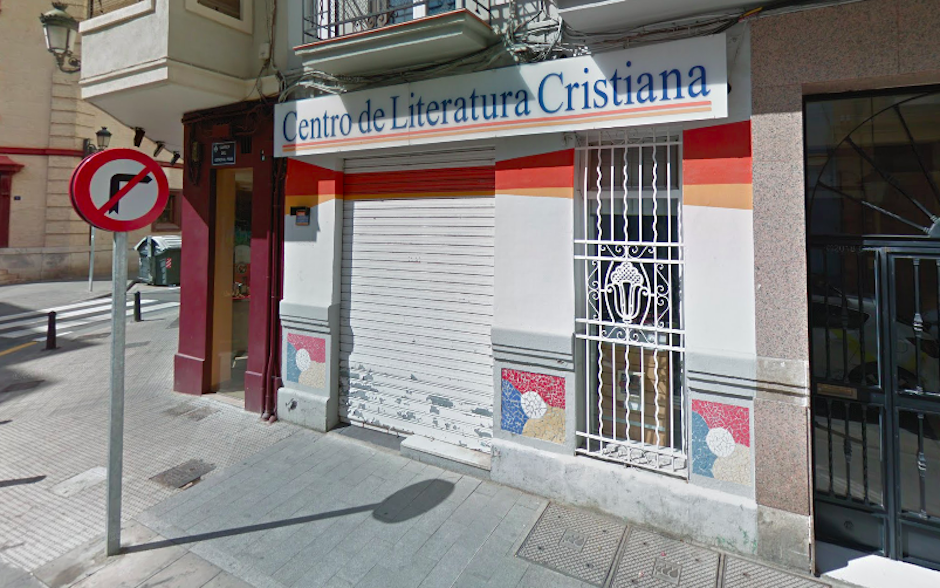 The CLC bookstore in Valencia, Spain. / Google Maps,