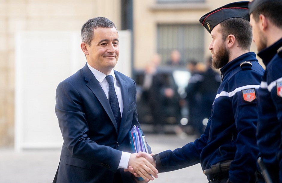 The Ministerior of the Interior of France, Gérald Darmanin. /  <a target="_blank" href="https://es.wikipedia.org/wiki/Archivo:G%C3%A9rald_Darmanin_2019.jpg">Jacques Paquier</a>, Wikipedia, CC,