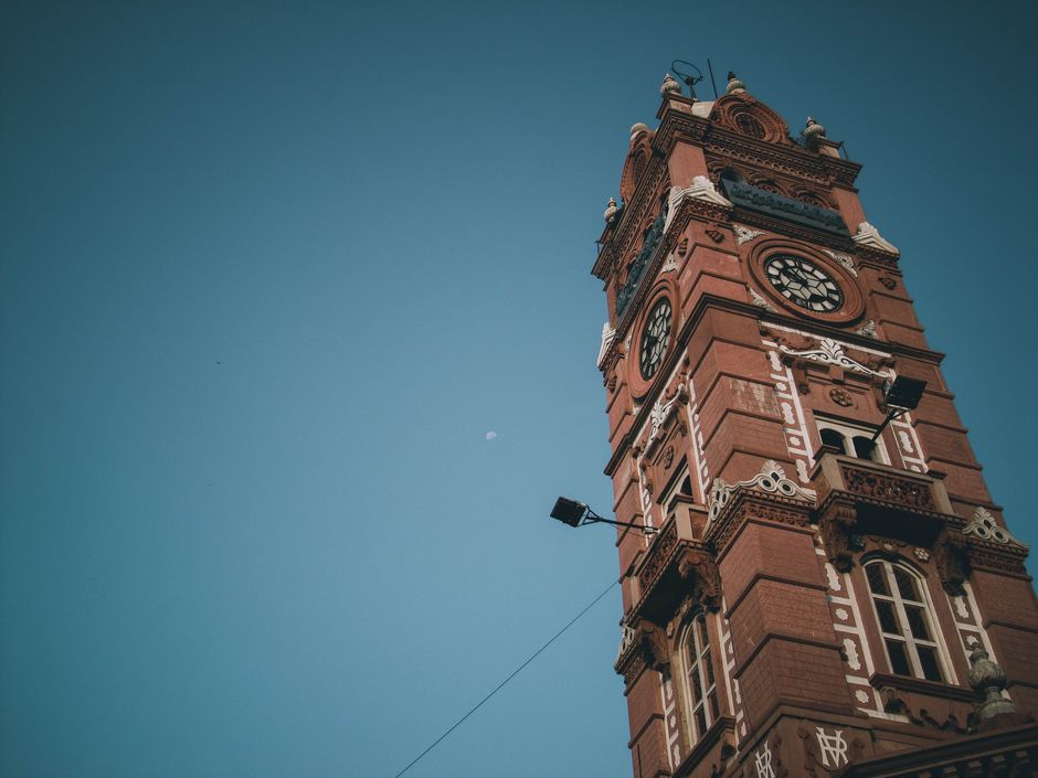 Clock Tower in Faisalabad , Pakistan/  <a target="_blank" href="https://unsplash.com/@talhabinzubaiir">Talha Bin Zubair</a>, Unsplash CC0.,