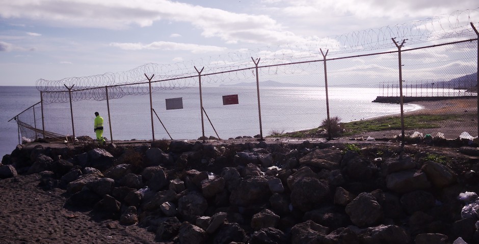 The border between Ceuta and Morocco / Flickr, public domain.,