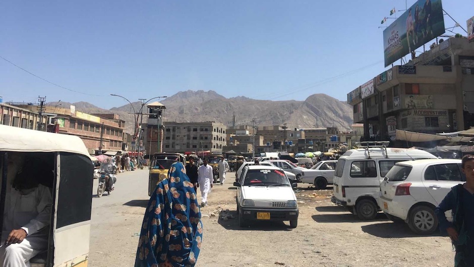A busy street in the city of Quetta / Courtesy of the author.,