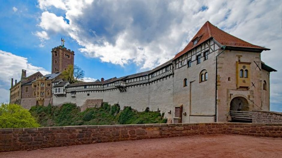 Luther translated the New Testament into German in just eleven weeks during his stay at Wartburg Castle between 1521 and 1522. ,