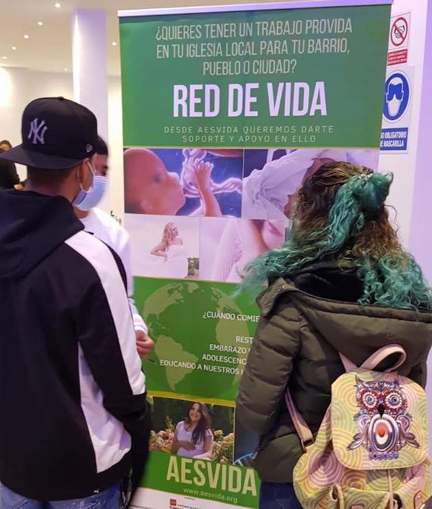 300 young people gathered in Madrid for the “Pro-life Day”