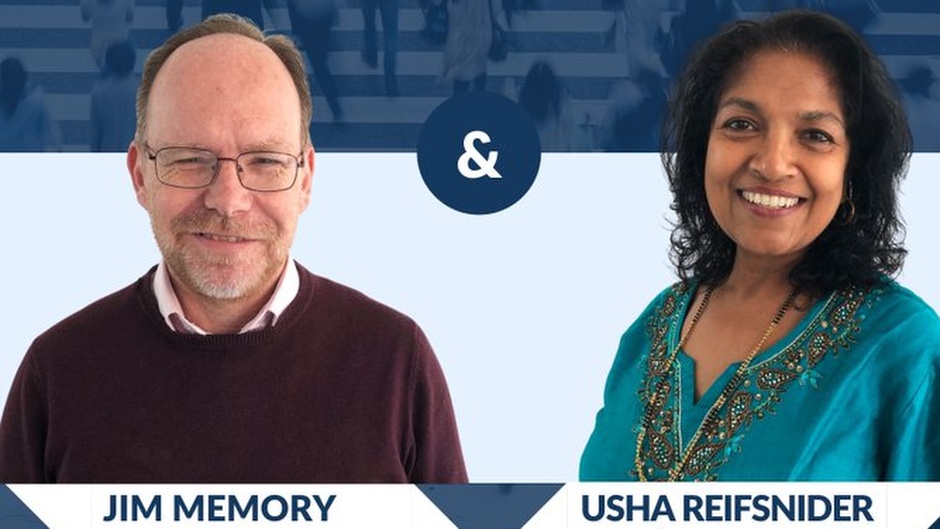 Jim Memory and Usha Reifsnider. / <a target="_blank" href="https://twitter.com/LausanneEurope">Twitter Lausanne Europe</a>,