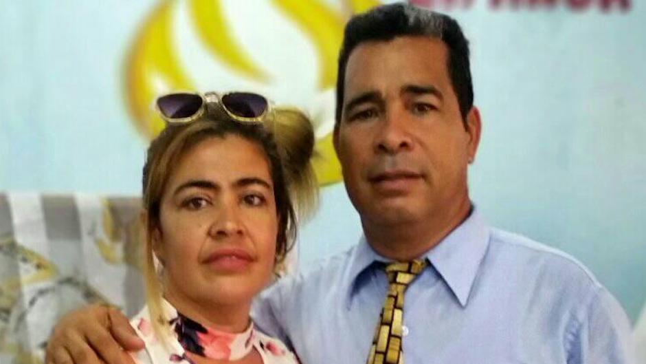 Pastor Lorenzo Rosales Fajardo, with his wife Maridilegnis Carballo. / CSW.,