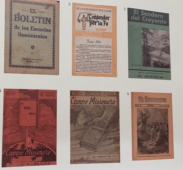 Tribute to the Spanish clandestine evangelical publications of the 19th and 20th centuries