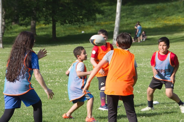 Evangelicals promote a pioneering rugby school in Bizkaia