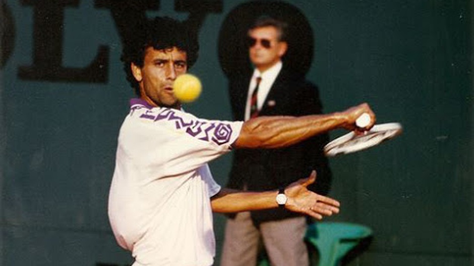 Juan Aguilera Spanish tennis player. / You Tube.,