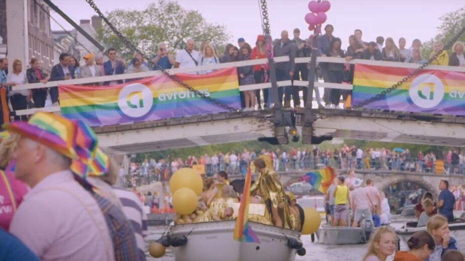 LGBTQI+ Pride celebrations in Amsterdam, Netherlands. / Photo via <a target="_blank" href="https://weeklyword.eu/en/">Weekly Word</a>. ,