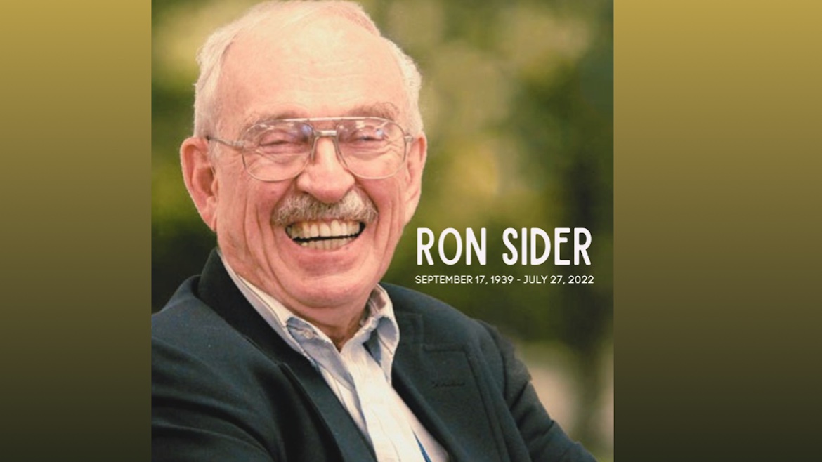 Ron Sider died on 27 July 2022 after a cardiac arrest, said his family. / Photo: Christians For Social Action.,