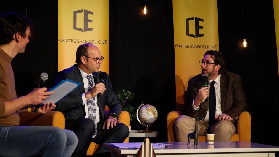 One of the conversations at the 2022 edition of Centre Evangelique, in Paris, 28-29 November. / Photo: <a target="_blank" href="https://www.centre-evangelique.fr/">Centre Evangelique</a>.,
