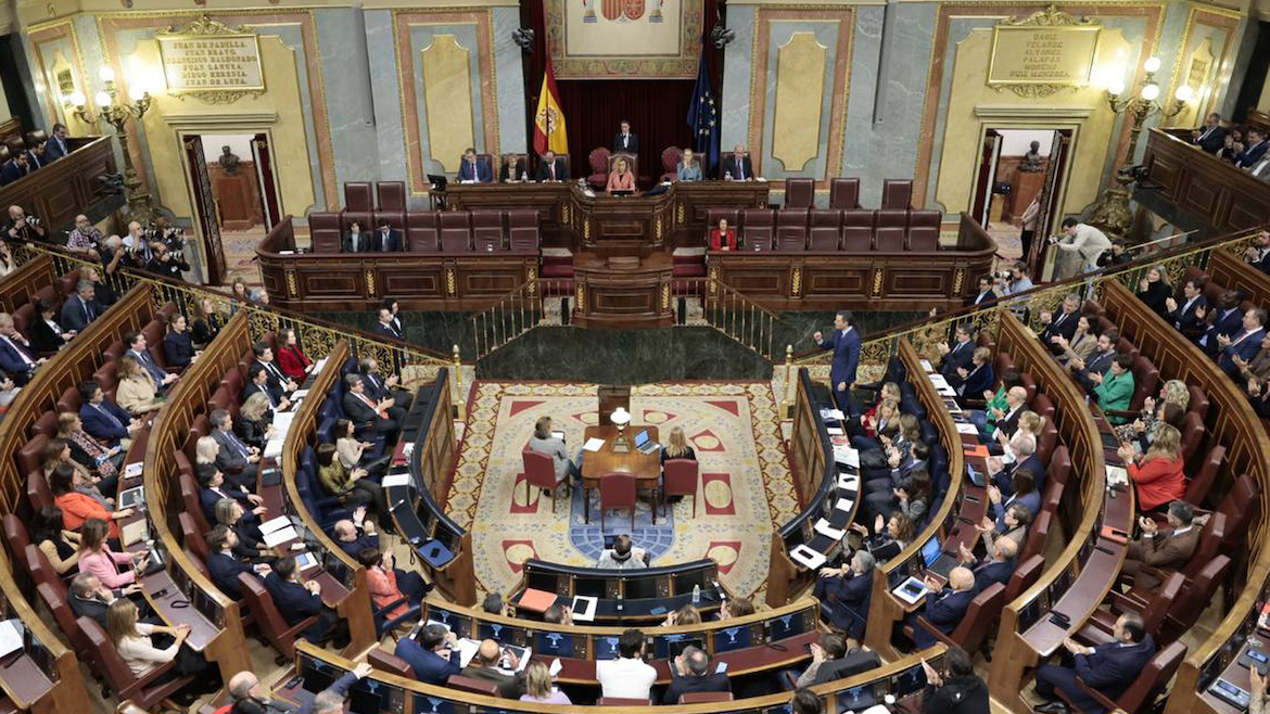 Vote in the Congress of Deputies in Madrid, Spain's lower house of the parliament. / Photo: <a target="_blank" href="https://www.congreso.es/">Congreso de los Diputados</a>.,