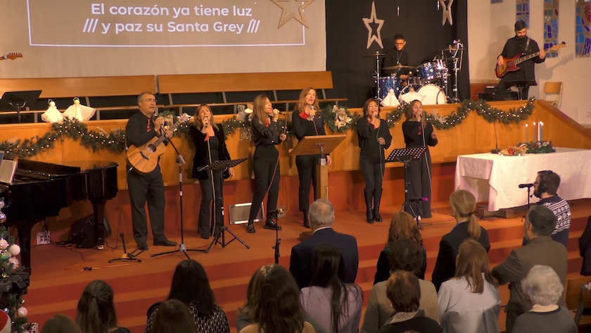 Evangelical Christmas celebration aired on Spanish national TV