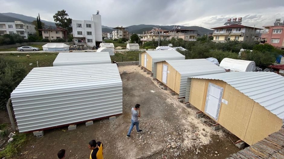 The building of shelters is one of the most significant contributions of the evangelical action in Turkey.,