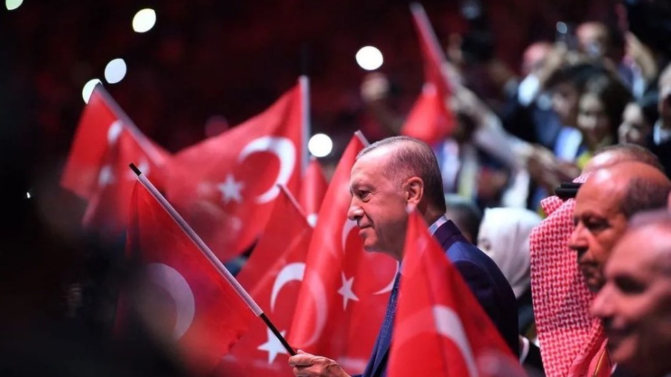 President of Turkey, Recep Tayyip Erdogan, in a political rally. / Photo: <a target="_blank" href="https://www.flickr.com/photos/196259896@N06/">Flickr, CC</a>.,
