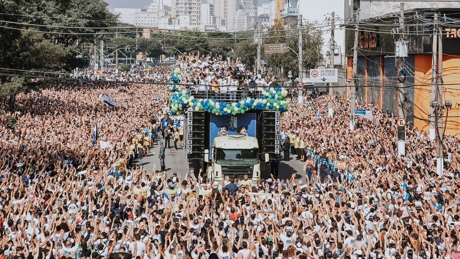 An image of the March for Jesus 2023 in Sao Paulo, Brazil. / Photo: <a target="_blank" href="https://www.facebook.com/MarchaParaJesusOficial">Facebook Marcha Para Jesus</a>.,
