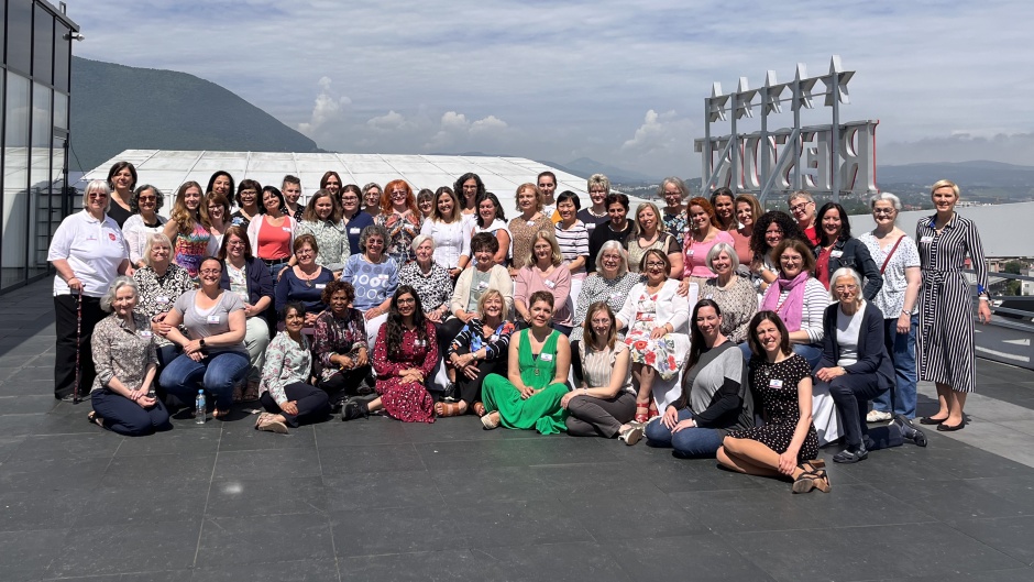 Group photo of conference participants. / <a target="_blank" href="https://womeninleadership.eu/">Women in Leadership</a> .,