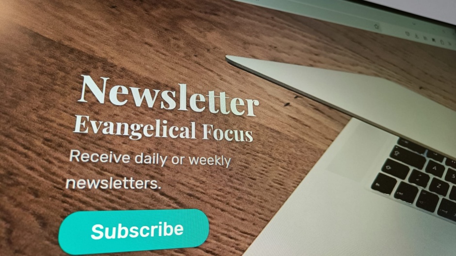 The Evangelical Focus newsletters are free and available every day or once a week. / Photo: EF,