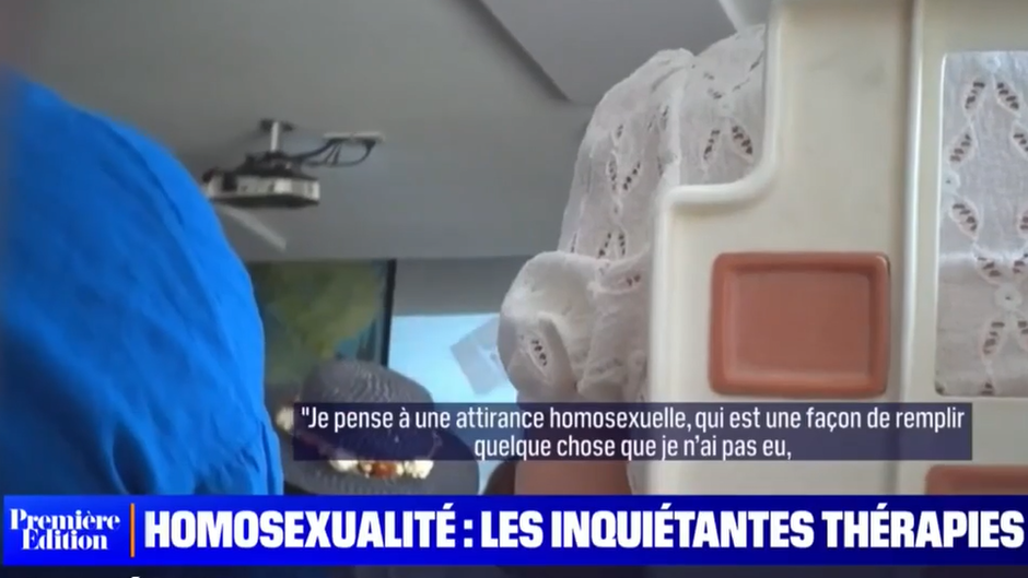 A video snapshot of the report on Torrents de vie aired by BFMTV on 30 August 2023. / Image: video caption <a target="_blank" href="https://www.bfmtv.com/">BFMTV</a>.,