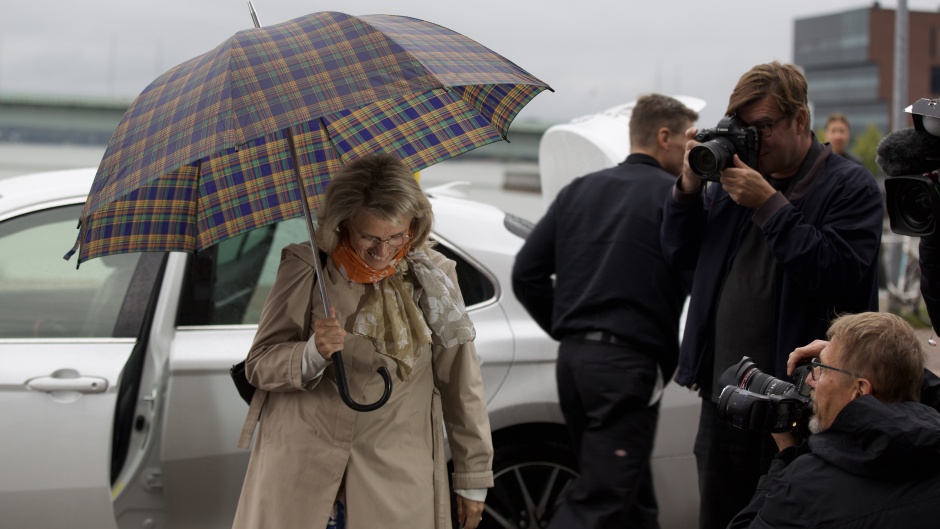 Päivi Räsänen, arriving to the Court of Appeals on 31 August 2023. / Photo: Virpi Kurvinen, <a target="_blank" href="https://uusitie.com/">Uusi Tie</a>.,