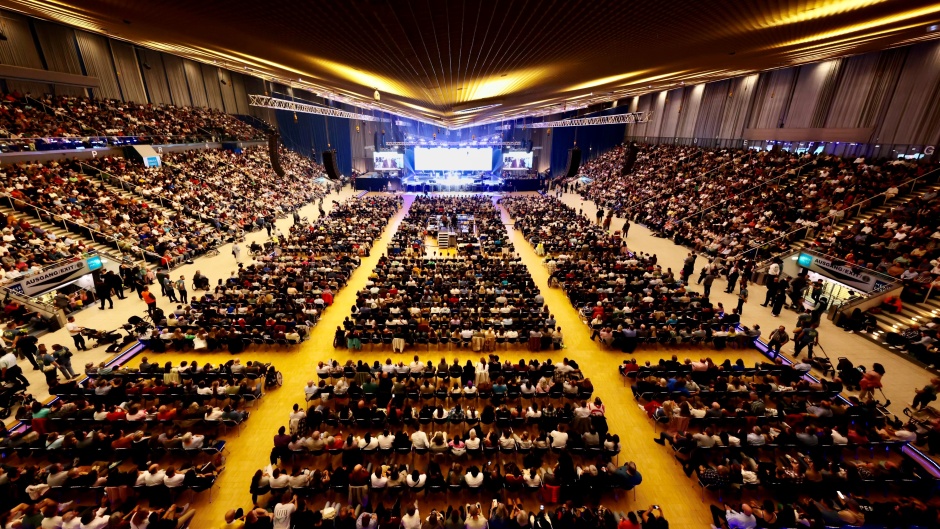 A general view of the Festival of Hope event in Essen, 7 October 2023. / Photo: <a target="_blank" href="https://billygraham.org">BGEA</a>.,