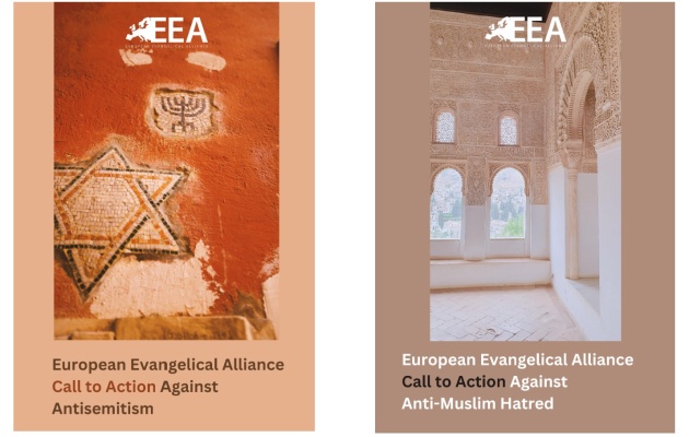 Christians must denounce hatred against Jews or Muslims in Europe and take action against violence, says EEA