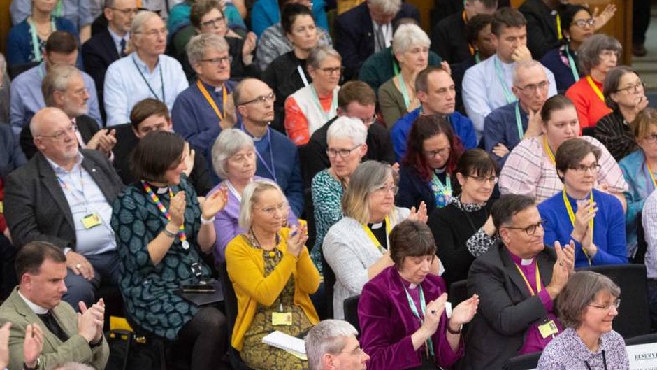 An image of the General Synod of the Church of England, November 2023. / Photo: <a target="_blank" href="https://www.churchofengland.org/">Church of England</a>.,