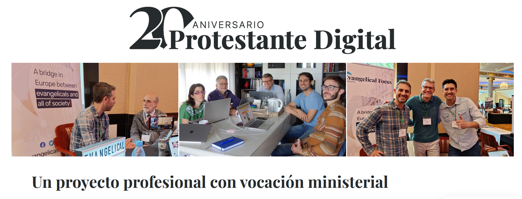 ‘Protestante Digital’, the Spanish media project that hopes to inspire other evangelicals in Europe