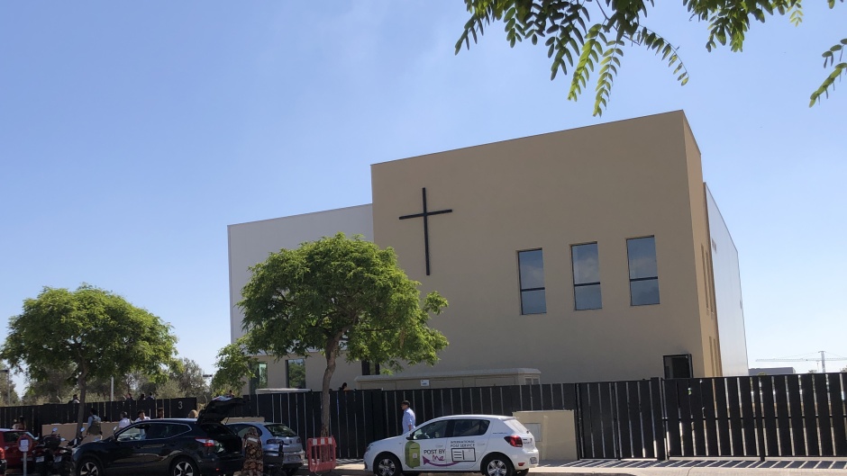 The new home of the Centre Cristià de Mallorca, inauguraded in December 2023. / Photo: Chris Mathieson.,