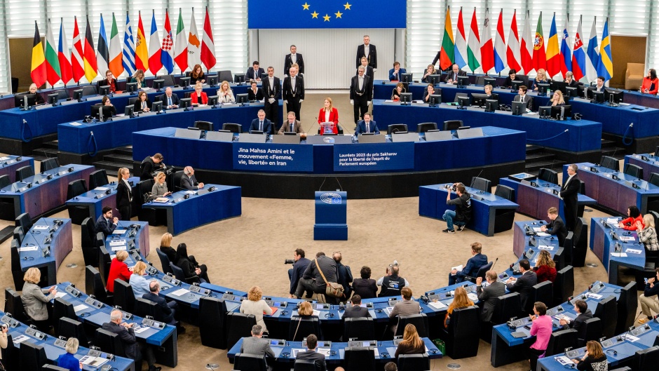 Archive image of a recent plenary session of the European Parliament. / Photo: © European Union 2023 – <a target="_blank" href="https://www.flickr.com/photos/european_parliament/with/53393619760">EP</a>, CC-BY-4.0 ,