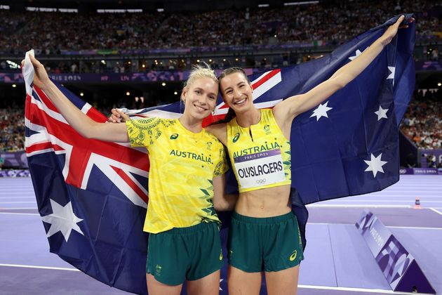 High jumper Nicola Olyslagers gives glory to God after winning silver medal