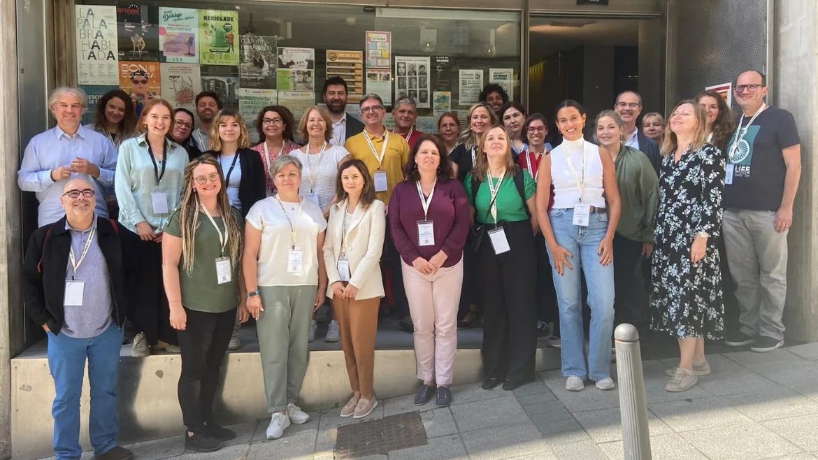 Reunión de la Red sobre Empleo y Pobreza Extrema, Santander./ Photo: <a target="_blank" href="https://asociacionnuevavida.org/"> AsociaciónNueva Vida</a>.,