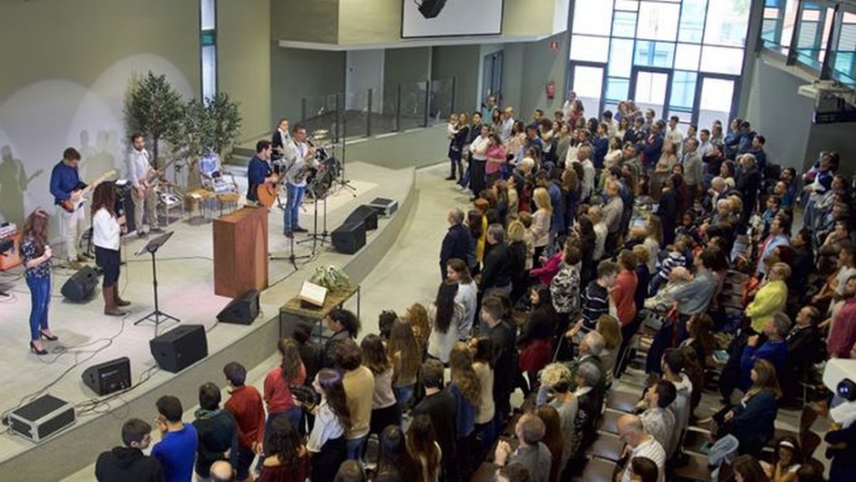 Cristo Vive, an evangelical church in Madrid, Spain. / Photo: <a target="_blank" href="https://iglesiacristovive.es/">Cristo Vive</a>.,