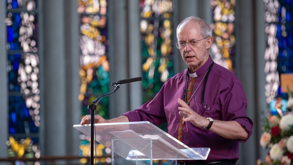 The Archbishop of Canterbury, Justin Welby, in 2023. / Photo: <a target="_blank" href="https://www.flickr.com/photos/lambethpalace/"> Flickr Lambeth Palace</a>.,