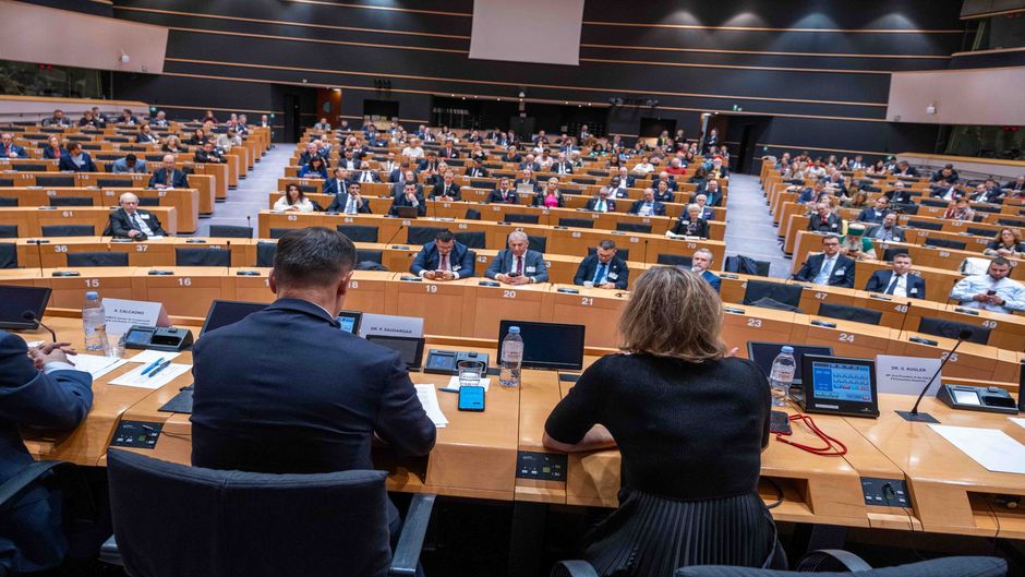 The panel discussion. / European Parliament.,