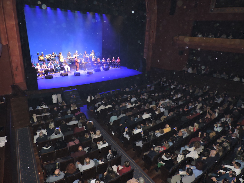 In Jerez, 1,200 evangelicals celebrate Christmas together