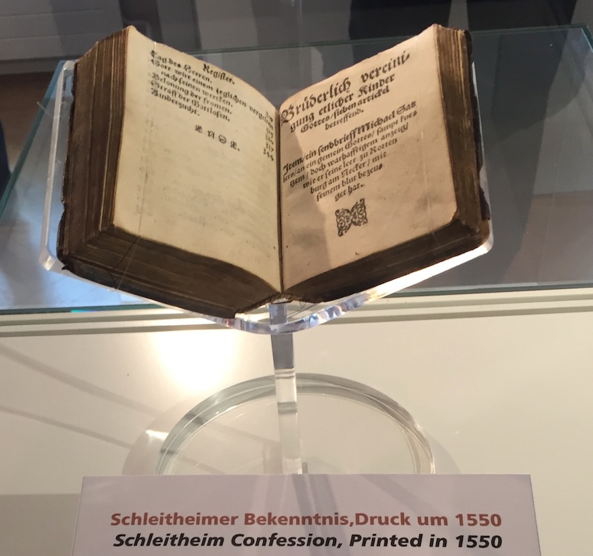 500 years of Anabaptism, a movement marked by ‘the deep conviction to follow the teachings of Jesus’