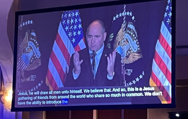 A German at the US Prayer Breakfast: “We have a different way of living our faith than the Americans”