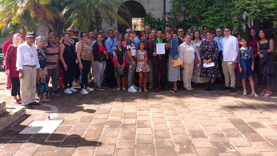 Members of the ACC and pastors of local chuches met in the Cuban city of Camagüey. / <a target="_blank" href="https://x.com/observacuba">@observacuba</a>,